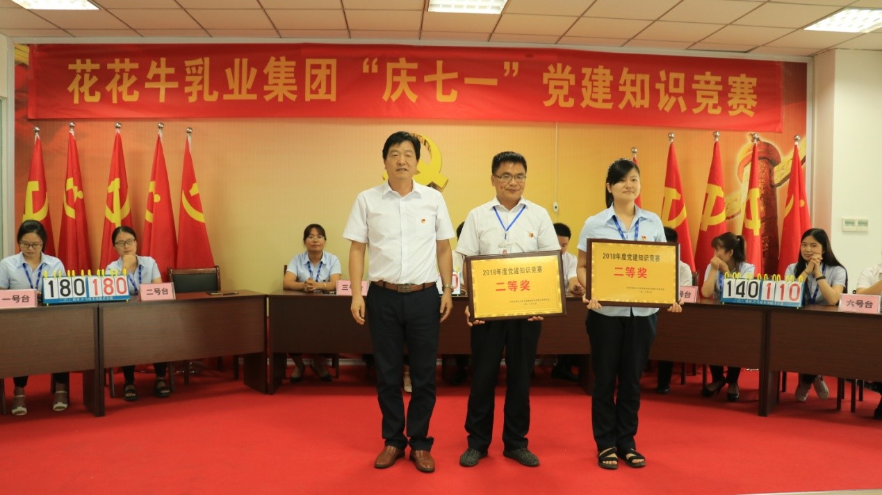 知识竞赛争先锋   比学赶超展风采 —— LD官方电竞（中国）有限公司官网乳业集团党委举办庆 “七一”党建知识竞赛