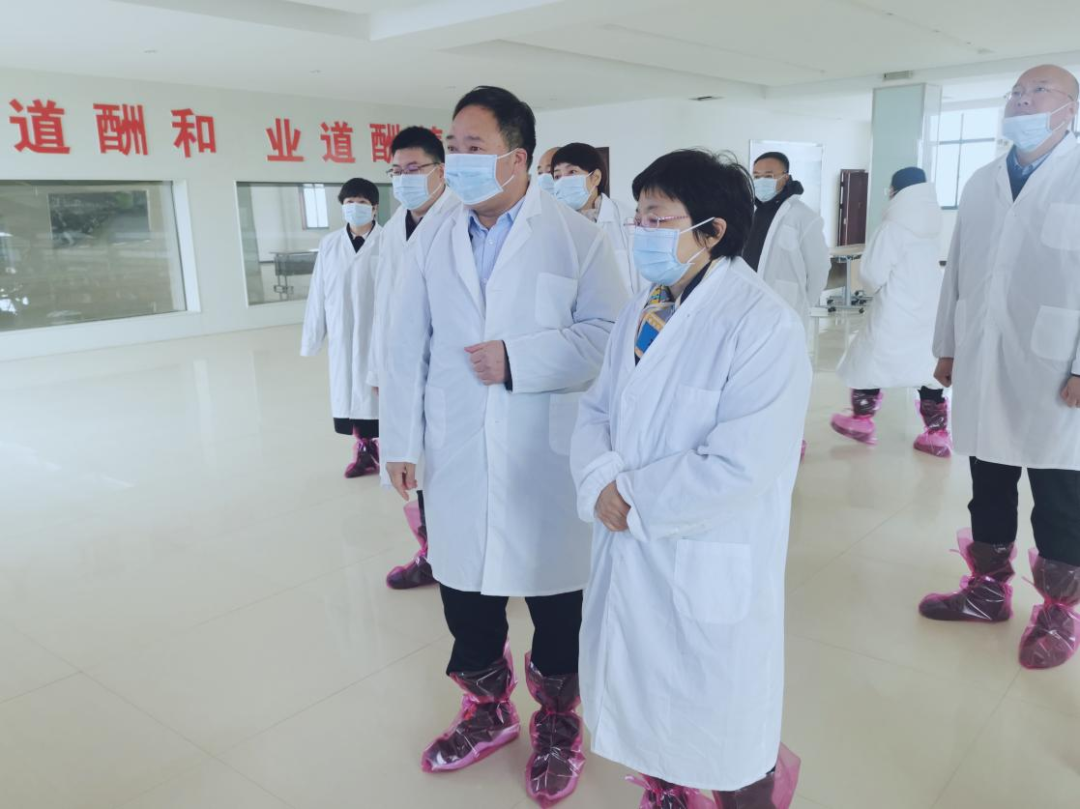 河南省郑州市人民政府副市长李凤芝一行莅临LD官方电竞（中国）有限公司官网河南瑞亚参观调研