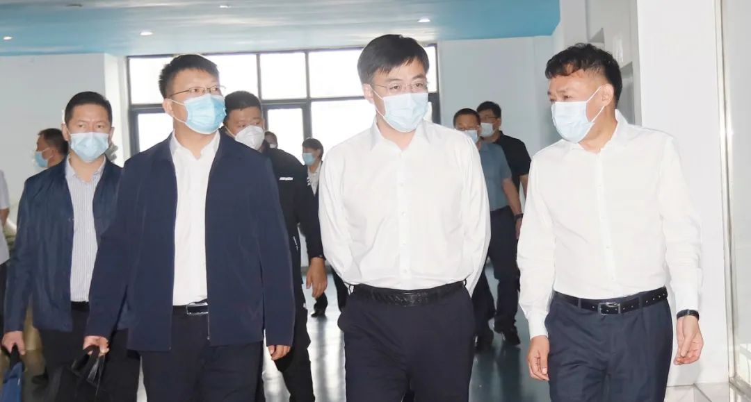 佳木斯市招商考察团莅临LD官方电竞（中国）有限公司官网考察座谈