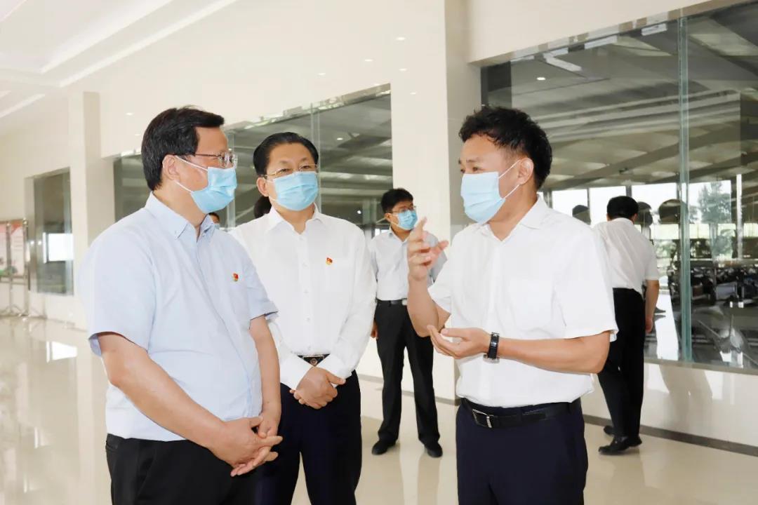 快讯 | 河南省委常委、省纪委书记、省监委主任任正晓莅临LD官方电竞（中国）有限公司官网乳业集团新蔡瑞亚牧场调研