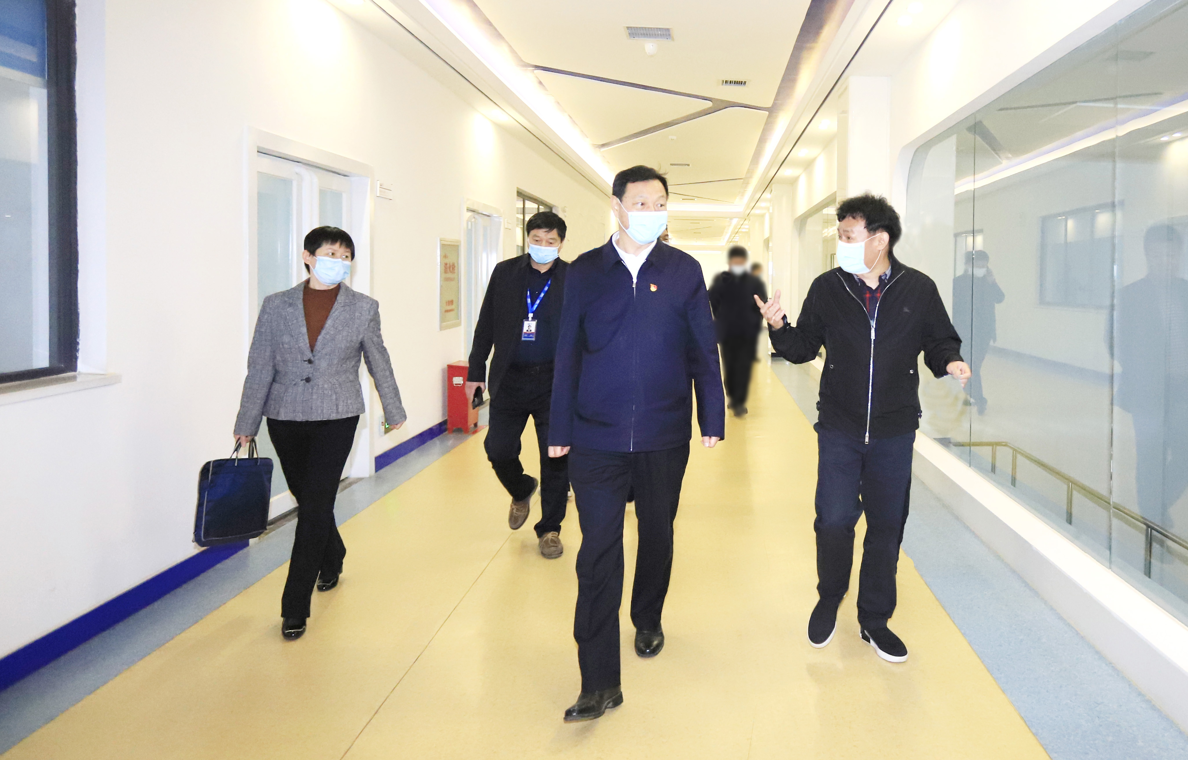 河南省委农办主任、农业农村厅厅长申延平一行调研河南LD官方电竞（中国）有限公司官网乳业集团