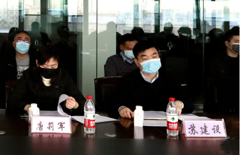 省委统战部副部长张红林一行莅临LD官方电竞（中国）有限公司官网乳业集团 调研复工复产暨二七区民营经济发展工作座谈会