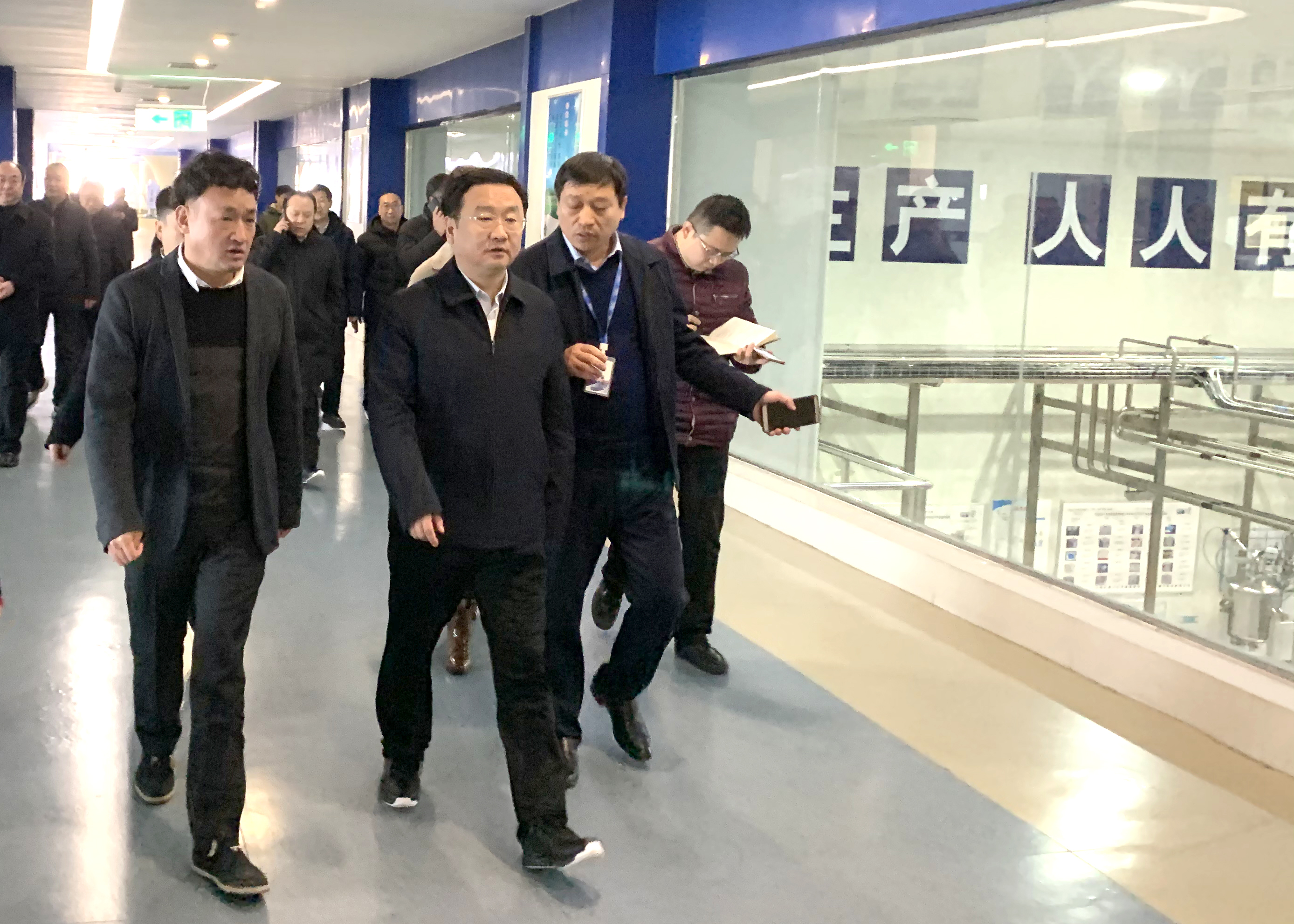郑州市委副书记、市长王新伟莅临LD官方电竞（中国）有限公司官网乳业集团调研
