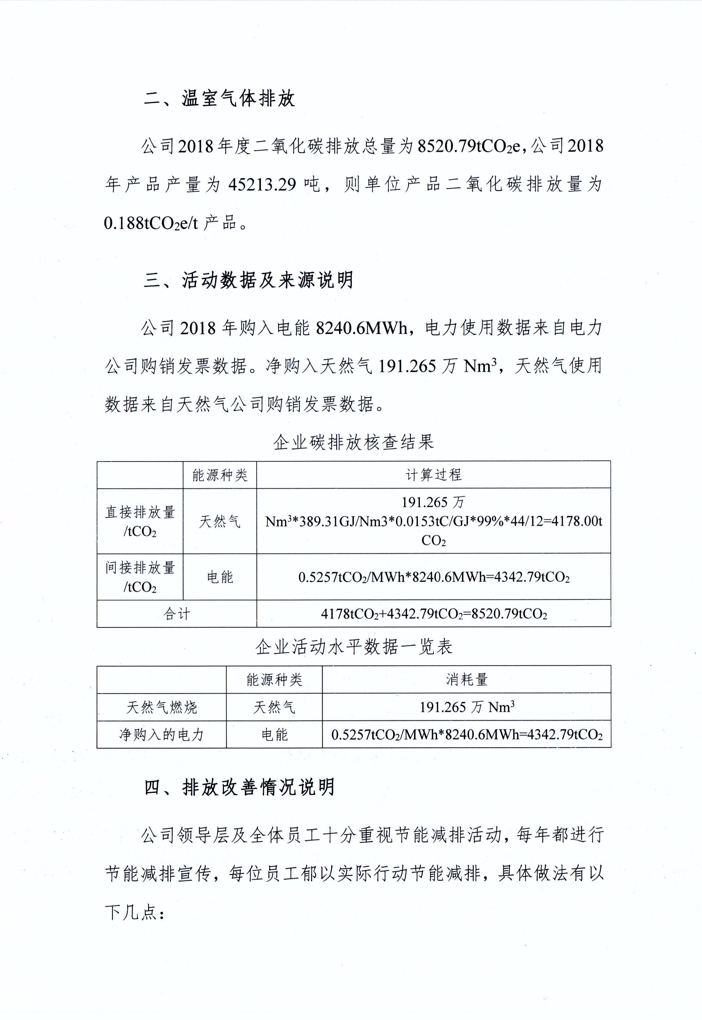 郑州LD官方电竞（中国）有限公司官网乳制品有限公司温室气体排放自查报告