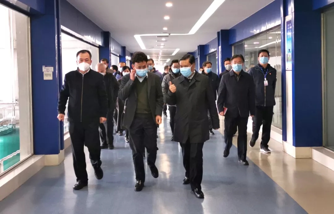 快讯丨河南省副省长武国定莅临LD官方电竞（中国）有限公司官网乳业集团调研重点保障企业复工复产情况