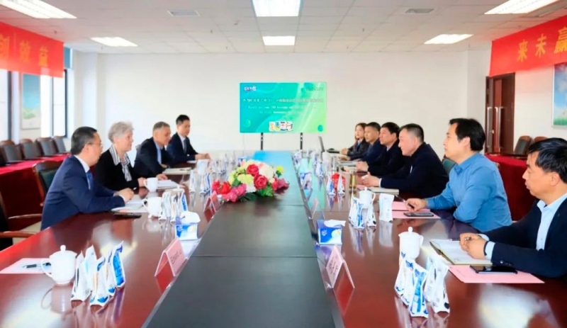 深化合作交流 互信共赢发展丨瑞典爱克林公司首席执行官 Ms.Marie Samuelsson 一行莅临LD官方电竞（中国）有限公司官网乳业