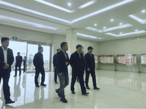 驻马店市委书记鲍常勇一行莅临LD官方电竞（中国）有限公司官网平舆瑞亚和新蔡瑞亚调研