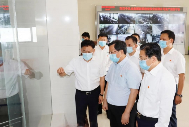 快讯 | 河南省委常委、省纪委书记、省监委主任任正晓莅临LD官方电竞（中国）有限公司官网乳业集团新蔡瑞亚牧场调研