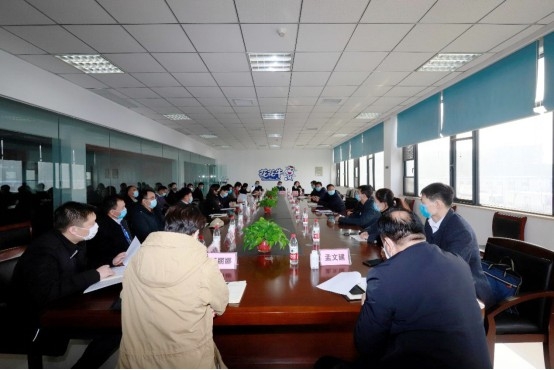省委统战部副部长张红林一行莅临LD官方电竞（中国）有限公司官网乳业集团 调研复工复产暨二七区民营经济发展工作座谈会