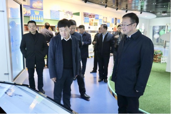 宁夏回族自治区农业农村厅党组书记、厅长王刚一行莅临LD官方电竞（中国）有限公司官网乳业集团调研