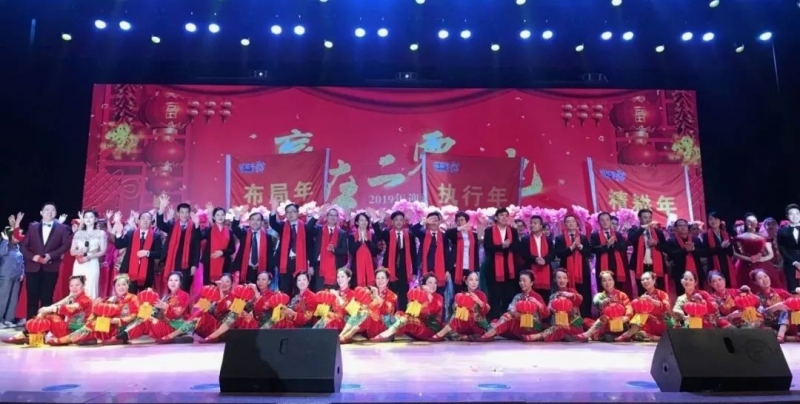 “赢在2019”，LD官方电竞（中国）有限公司官网乳业集团2019年新春晚会盛大开幕